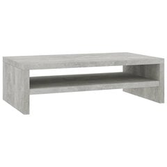 vidaXL Monitor Stand Concrete 42x24x13 цена и информация | Кронштейны для монитора | kaup24.ee