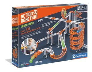 Научная игра Спидвей Clementoni Action & Reaction, 61530BL цена и информация | Настольные игры | kaup24.ee