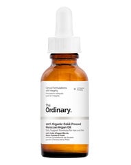 Külmpressitud Maroko argaaniaõli The Ordinary 100% Organic 30 ml hind ja info | Näoõlid, seerumid | kaup24.ee