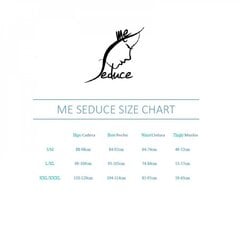 Me-Seduce Aisha pesukomplekt - must - S / M цена и информация | Сексуальное женское белье | kaup24.ee