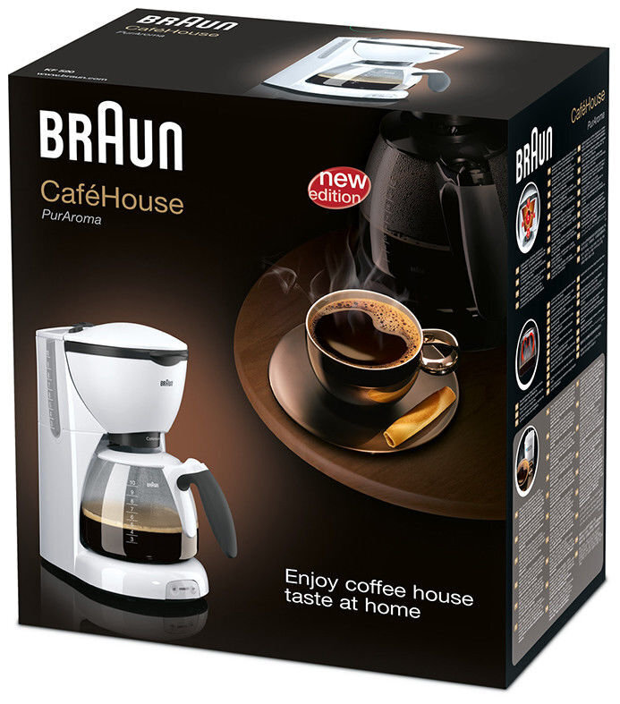 Braun KF 520/1 цена и информация | Kohvimasinad | kaup24.ee