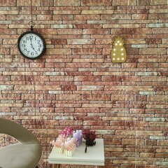 EPS seinapaneelid 3D tellisekujundusega vidaXL, 10 tk, pruun цена и информация | Элементы декора для стен, потолка | kaup24.ee