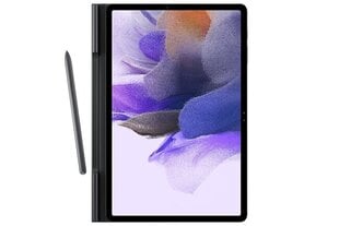 Ümbris SAMSUNG Galaxy Tab S7+ / S7+ Lite, Must цена и информация | Чехлы для планшетов и электронных книг | kaup24.ee