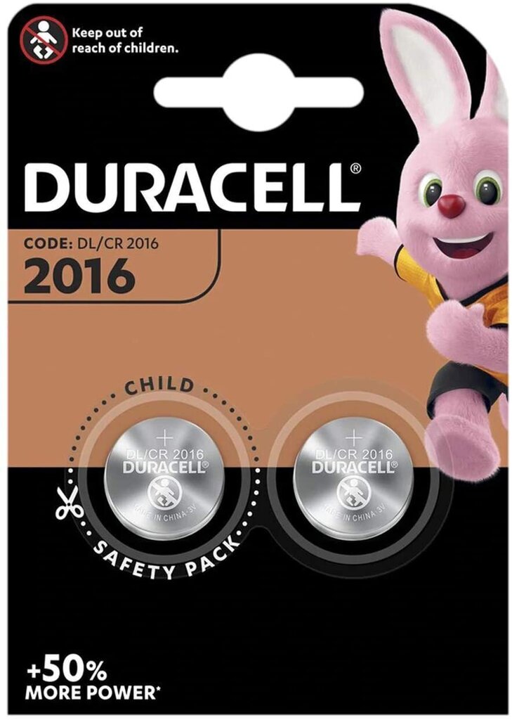 Duracell DL2016 цена и информация | Akud, patareid fotoaparaatidele | kaup24.ee