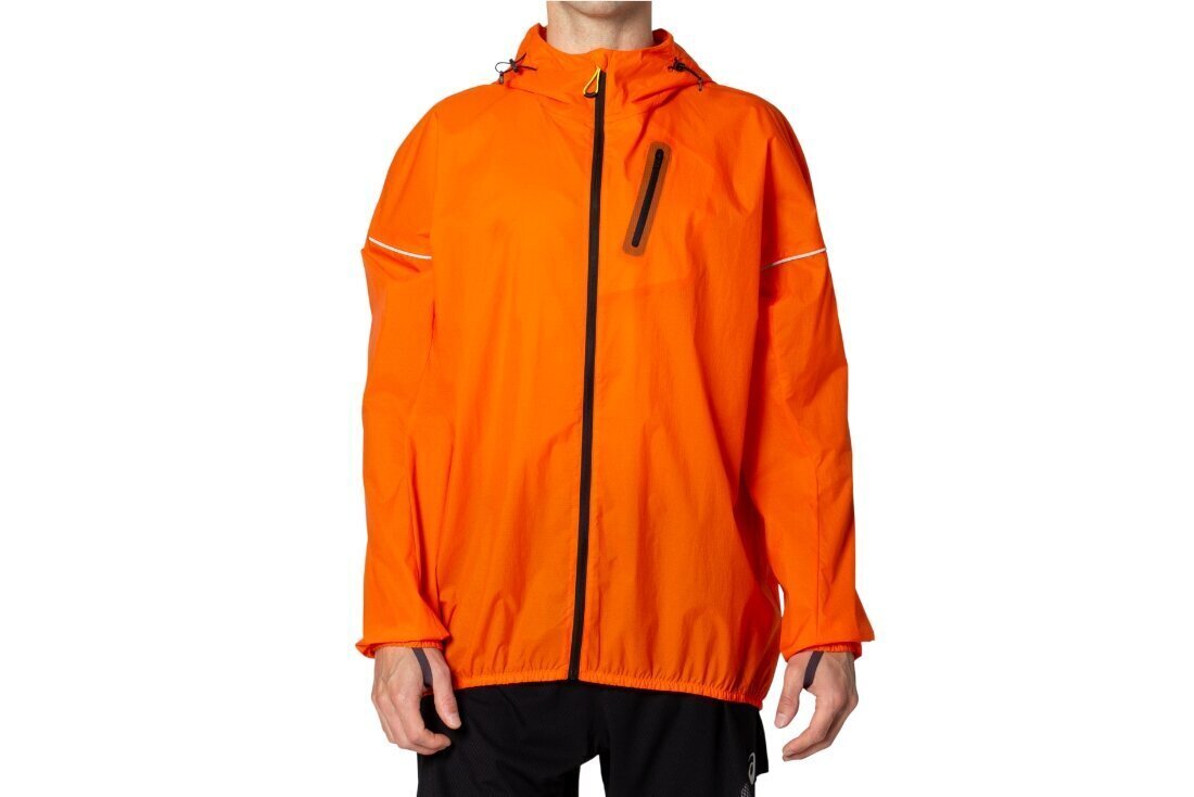 Meeste jakk Asics FujiTrail Jacket M 2011B896 800, oranž цена и информация | Meeste joped | kaup24.ee