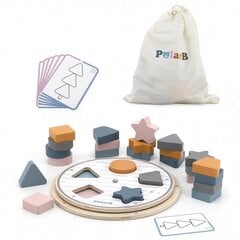 Пазл подбора формы и цвета Viga PolarB цена и информация | Развивающие игрушки и игры | kaup24.ee