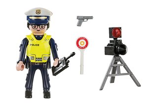 70305 PLAYMOBIL® Special Plus politseiametnik kiiruskaameraga hind ja info | Klotsid ja konstruktorid | kaup24.ee
