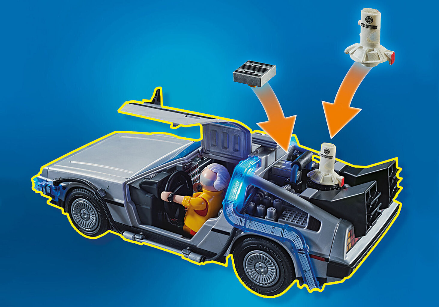 70634 PLAYMOBIL® Back to the Future II osa Tagaajamine цена и информация | Klotsid ja konstruktorid | kaup24.ee