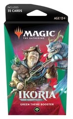 Карточная игра Magic The Gathering: Ikoria Lair Of Behemoths Theme Booster - Green цена и информация | Настольные игры, головоломки | kaup24.ee