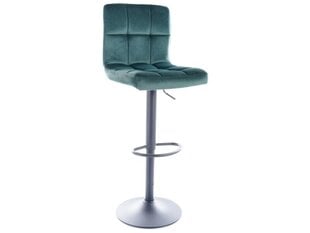 Набор из 2 барных стульев Signal Meble C105, зеленый цена и информация | Стулья для кухни и столовой | kaup24.ee