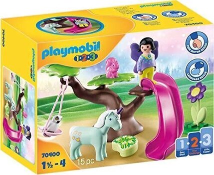 70400 PLAYMOBIL® 1.2.3 Игровая площадка страны сказок цена и информация | Конструкторы и кубики | kaup24.ee