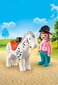 70404 PLAYMOBIL® 1.2.3 Ratsanik hobusega hind ja info | Klotsid ja konstruktorid | kaup24.ee