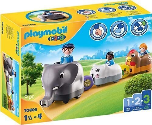 70405 PLAYMOBIL® 1.2.3 Loomarong hind ja info | Klotsid ja konstruktorid | kaup24.ee