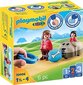 70406 PLAYMOBIL® 1.2.3 Kutsika rong цена и информация | Klotsid ja konstruktorid | kaup24.ee