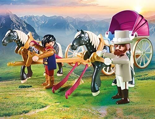 70449 PLAYMOBIL® Princess Printsessi vanker цена и информация | Klotsid ja konstruktorid | kaup24.ee