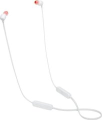 Juhtmevabad kõrvasisesed kõrvaklapid JBL TUNE 115BT, valge hind ja info | Kõrvaklapid | kaup24.ee