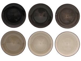 Набор керамических ланч-тарелок Loft, 27 см, 6 шт цена и информация | Посуда, тарелки, обеденные сервизы | kaup24.ee