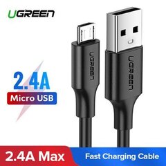 Ugreen US289 mikro -USB -kaabel, QC 3.0, 2.4A. 2 m, valge цена и информация | Кабели и провода | kaup24.ee