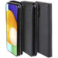 Moozy Klapiga Ümbris Samsung A52, Samsung A52 5G, Must - Magnetilise Klapiga Ümbris Koos Kaardi- ja Telefonihoidjaga hind ja info | Telefoni kaaned, ümbrised | kaup24.ee