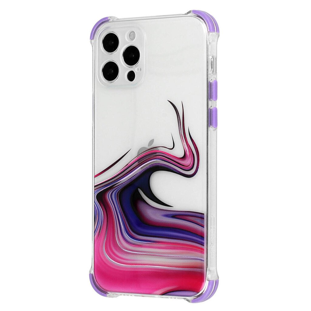 Telefoniümbris Watercolor sobib iPhone 12, D1 цена и информация | Telefoni kaaned, ümbrised | kaup24.ee