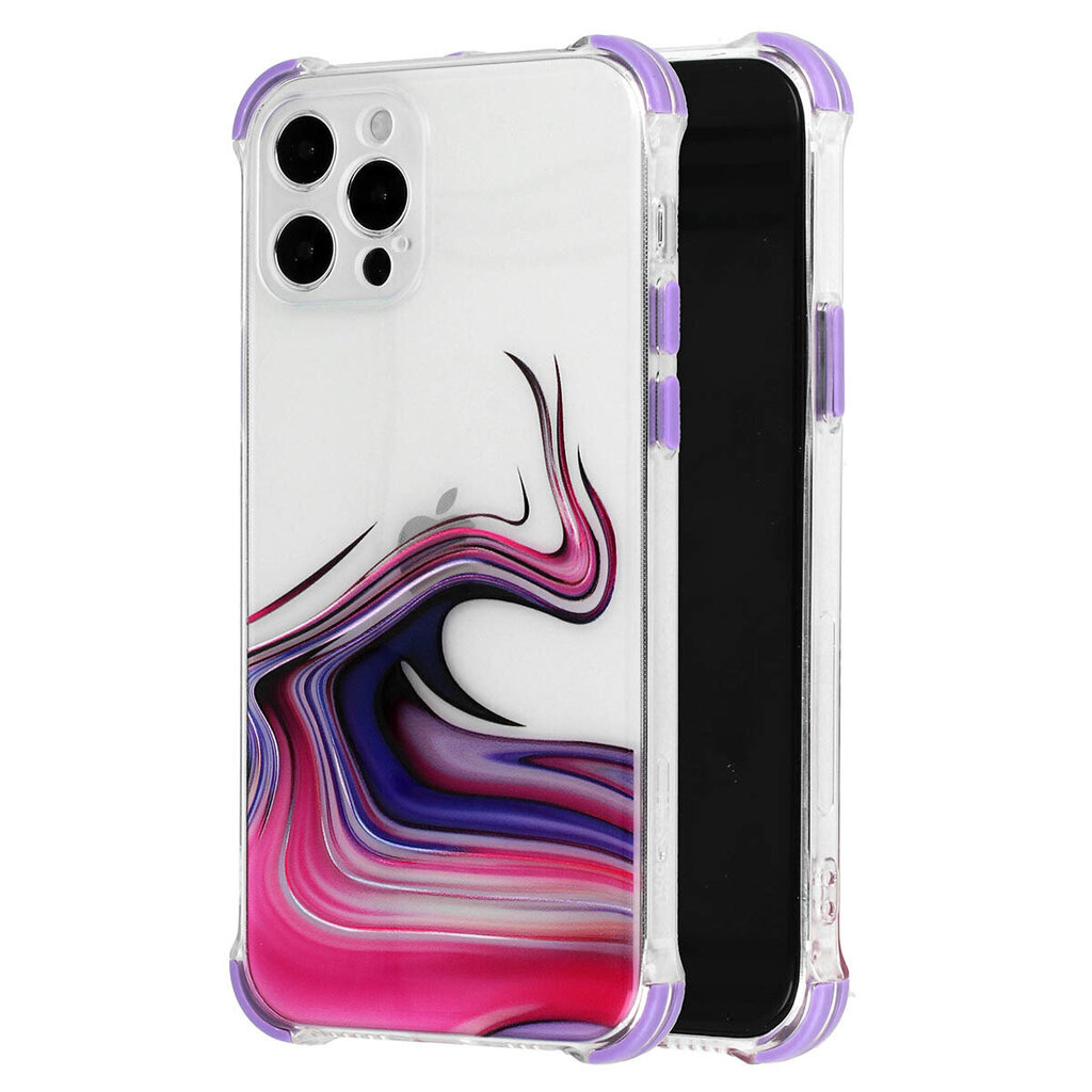 Telefoniümbris Watercolor sobib iPhone 12, D1 цена и информация | Telefoni kaaned, ümbrised | kaup24.ee