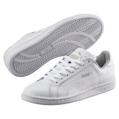 PUMA белые детские повседневные кроссовки Puma Smash FUN L Jr white-white - 36016204 36016204.22,5 цена и информация | Детская спортивная обувь | kaup24.ee