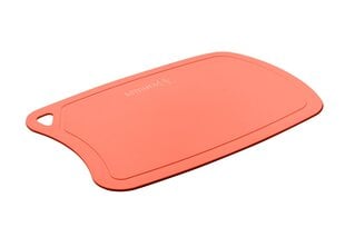 Samura SF-02R Flexible Thermoplastic Antibacterial Kitchen Cutting Board (394x253x3mm) Red цена и информация | Разделочная доска | kaup24.ee