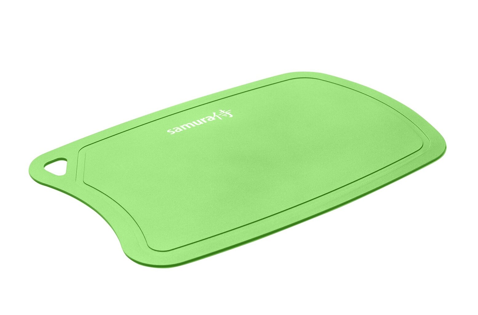 Samura SF-02GR Fusion Thermoplastic Antibacterial Kitchen Cutting Board (394x253x3mm) Green цена и информация | Lõikelauad | kaup24.ee