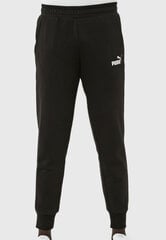 Спортивные мужские штаны Puma ESS Logo Pants, чёрные цена и информация | Мужская спортивная одежда | kaup24.ee