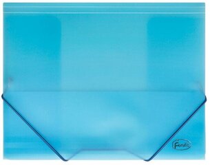 Папка на резинке Forofis, прозрачная, пластиковая, А4, синий цвет цена и информация | Смягчает воду и защищает Вашу посудомоечную машину от извести. | kaup24.ee