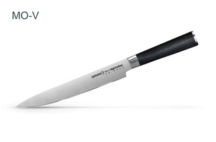 Универсальный кухонный нож для нарезки Samura MO-V 9.0"/230 мм из AUS 8 из японской стали 59 HRC цена и информация | Ножи и аксессуары для них | kaup24.ee