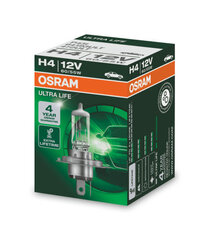 Автомобильная лампа Osram 64193ULT H4 12V 60/55W цена и информация | Автомобильные лампочки | kaup24.ee