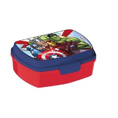 Детская коробочка для перекуса Avengers цена и информация | Посуда для хранения еды | kaup24.ee