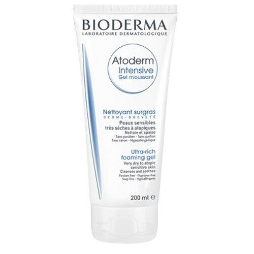 Vahutav geel - puhastusvahend Bioderma Atoderm Intensive, 200 ml цена и информация | Näopuhastusvahendid | kaup24.ee