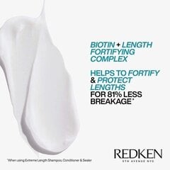 Tugevdav juuksepalsam kahjustatud juustele Redken Extreme Length, 300 ml hind ja info | Juuksepalsamid | kaup24.ee