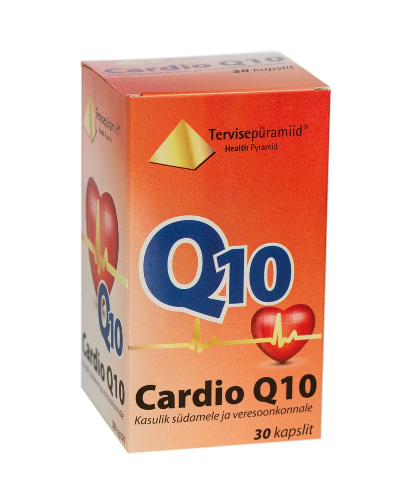 Cardio Q10 kapslid N30 цена и информация | Vitamiinid, toidulisandid, preparaadid tervise heaoluks | kaup24.ee