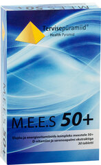 M.E.E.S 50+ tabletid N30 hind ja info | Vitamiinid, toidulisandid, preparaadid tervise heaoluks | kaup24.ee