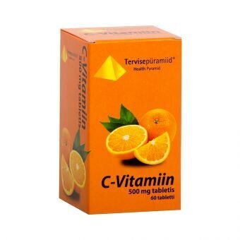 C-Vitamiin tabletid N60 hind ja info | Vitamiinid, toidulisandid, immuunsuse preparaadid | kaup24.ee