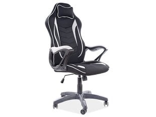 Офисное кресло Signal Meble Zenvo, черное/серое цена и информация | Офисные кресла | kaup24.ee