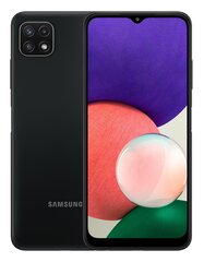 Samsung Galaxy A22, 128 Гб, Dual SIM, Black цена и информация | Мобильные телефоны | kaup24.ee