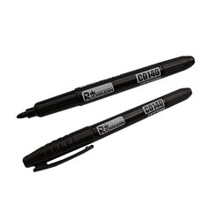 Черный двойной маркер Richmann, 1-2 мм цена и информация | Механические инструменты | kaup24.ee