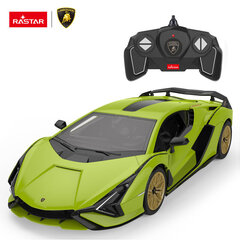 Raadio teel juhitav mudelauto-konstruktor Rastar Lamborghini Sian 1:18, 97400 цена и информация | Игрушки для мальчиков | kaup24.ee