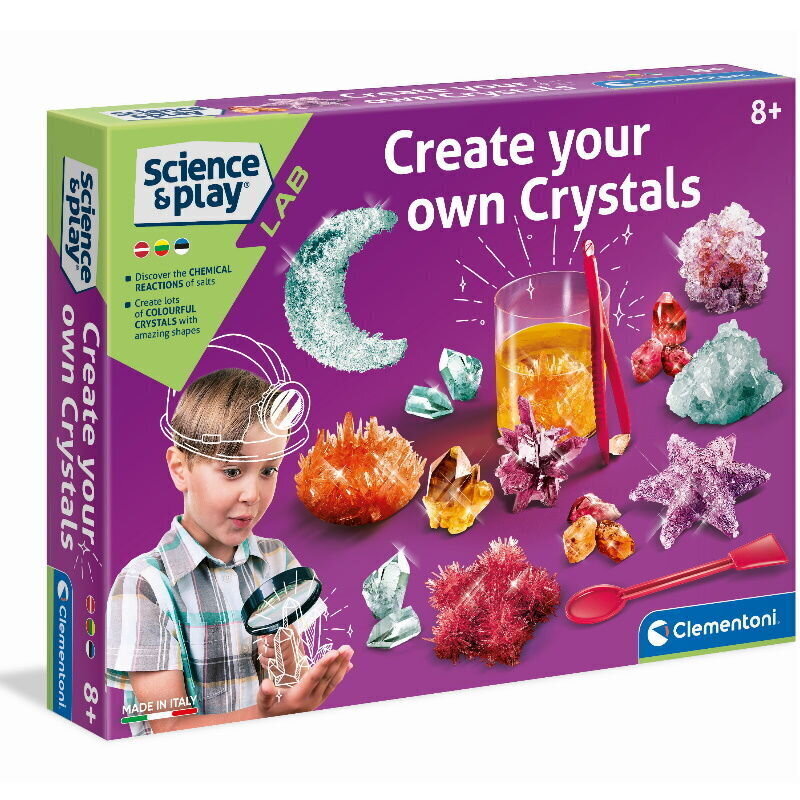 Teadusmäng Kasvatage kristalli Clementoni Science&Play hind ja info | Lauamängud ja mõistatused | kaup24.ee