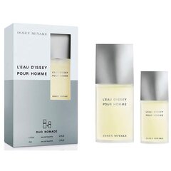 Komplekt Issey Miyake L'Eau d'Issey Pour Homme meestele: tualettvesi EDT, 125 ml + EDT, 40 ml hind ja info | Meeste parfüümid | kaup24.ee