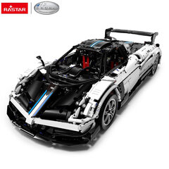 Радиоуправляемая автомодель-конструктор Rastar Pagani Huayra BC Bricks, 97910 цена и информация | Развивающий мелкую моторику - кинетический песок KeyCraft NV215 (80 г) детям от 3+ лет, бежевый | kaup24.ee