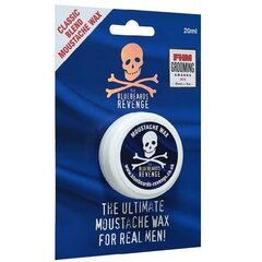 Воск для усов The Bluebeards Revenge Blend Moustache Wax, 20 мл цена и информация | Косметика и средства для бритья | kaup24.ee