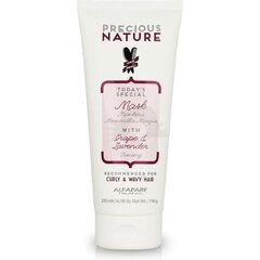 Juuksemask lokkis juustele Alfaparf Milano Precious Nature, 200 ml цена и информация | Маски, масла, сыворотки | kaup24.ee