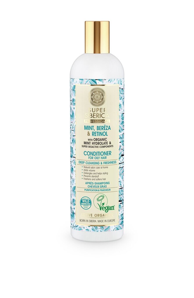 NATURA SIBERICA Super Siberica palsam rasustele juustele 400ml hind ja info | Juuksepalsamid | kaup24.ee