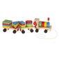 Puidust rong klotsidega, 30 cm hind ja info | Poiste mänguasjad | kaup24.ee