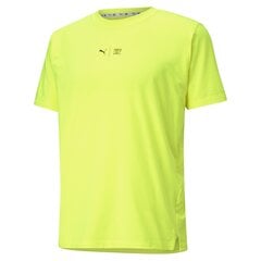 Meeste treeningsärk Puma Train First Mile SS Tee, kollane hind ja info | Meeste T-särgid | kaup24.ee